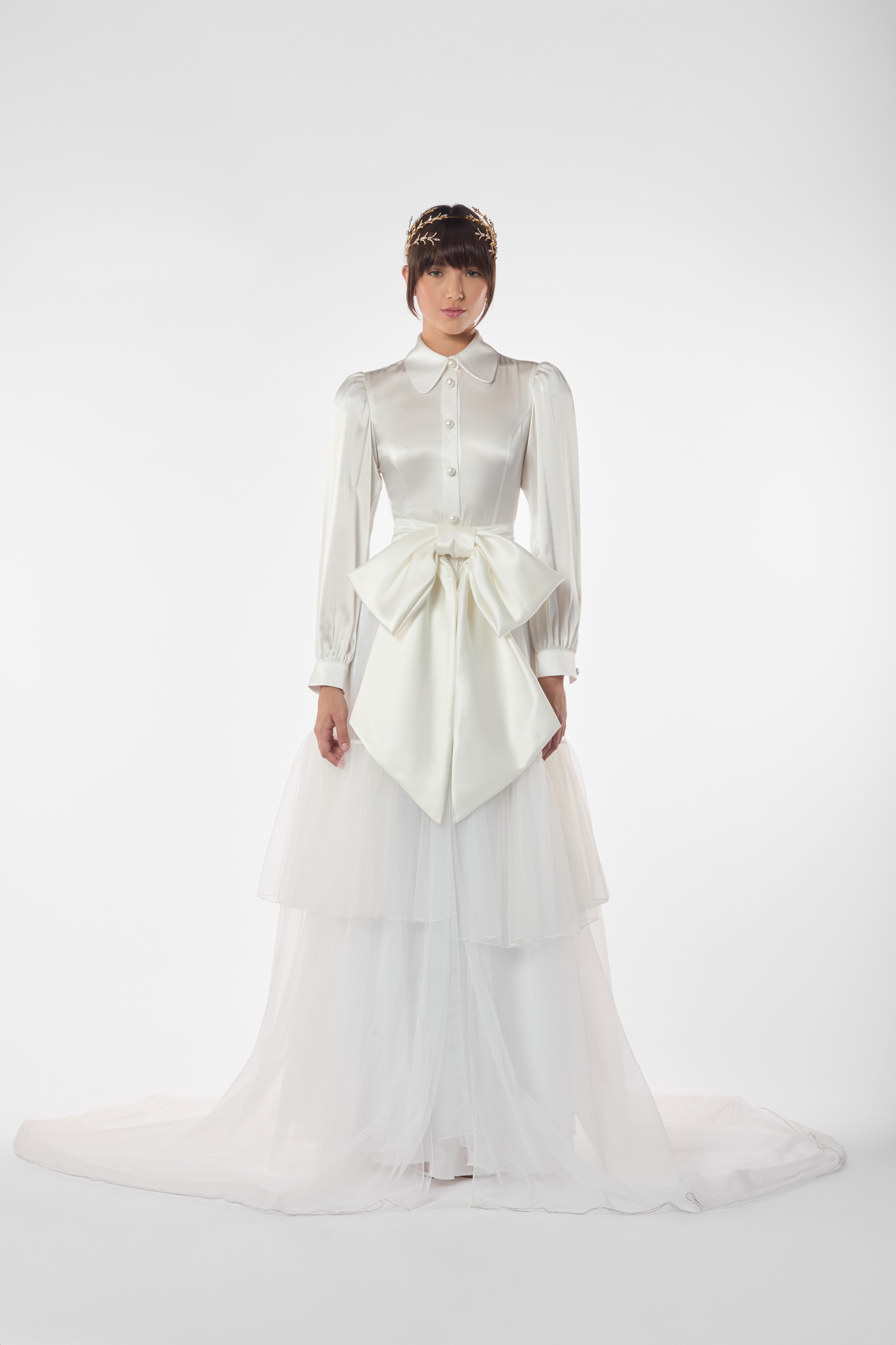 Two-Piece Angelic Gown