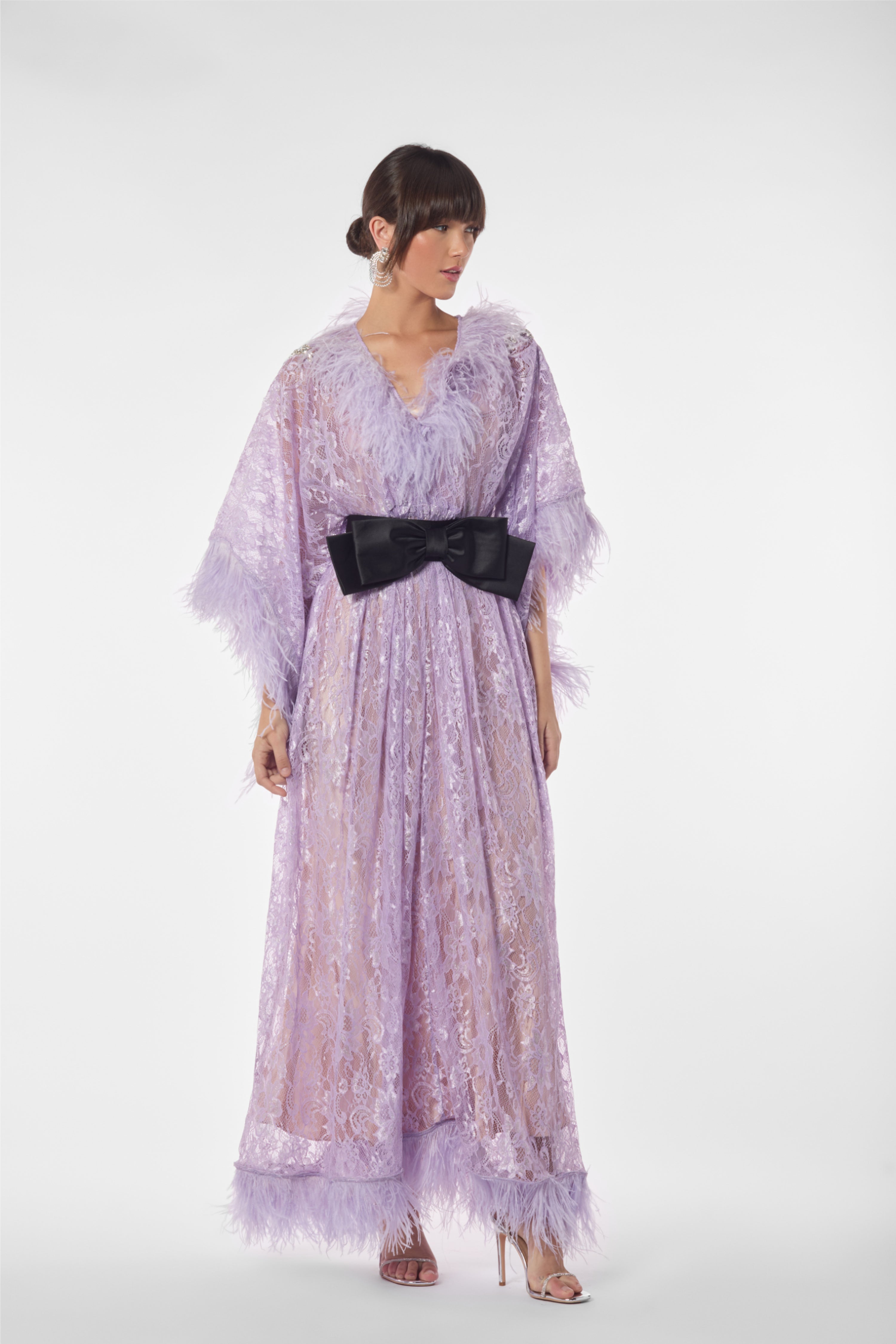 Lace Kimono Gown